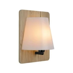 Lucide IDAHO - Wandlamp - 1xE14 - Licht hout Lucide
