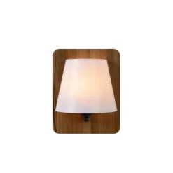 Lucide IDAHO - Wandlamp - 1xE14 - Hout Lucide