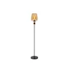 Lucide ILONA Vloerlamp-Amber-Ø34-1xE27-40W-Glas