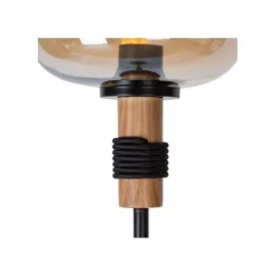 Lucide ILONA Vloerlamp-Amber-Ø34-1xE27-40W-Glas
