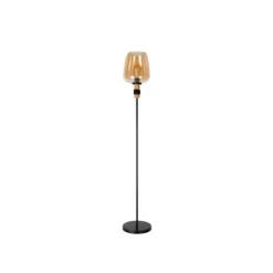 Lucide ILONA Vloerlamp-Amber-Ø34-1xE27-40W-Glas
