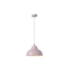 Lucide ISLA - Hanglamp - Ø 29 cm - 1xE14 - Roze