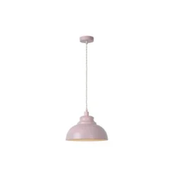 Lucide ISLA - Hanglamp - Ø 29 cm - 1xE14 - Roze