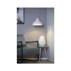 Lucide ISLA - Hanglamp - Ø 29 cm - 1xE14 - Roze