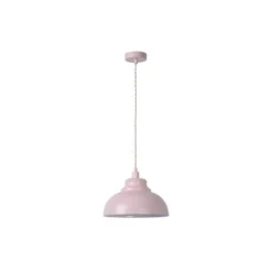 Lucide ISLA - Hanglamp - Ø 29 cm - 1xE14 - Roze