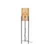 Lucide JANTINE - Vloerlamp - Ø 30 cm - 1xE27 - Licht hout