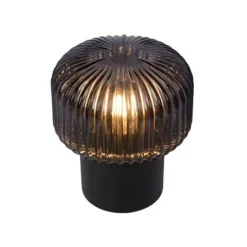 Lucide JANY - Tafellamp - Ø 16 cm - 1xE14 - Zwart