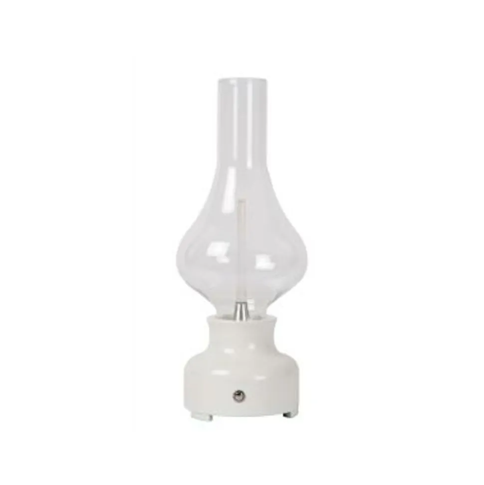 Lucide JASON Tafellamp-Wit-LED Dimb.-2W-3000K-3 StepDim