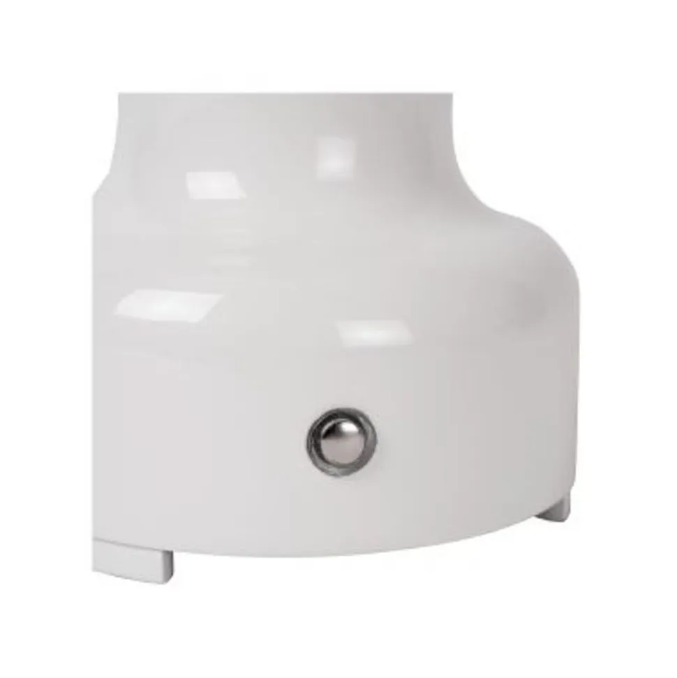 Lucide JASON Tafellamp-Wit-LED Dimb.-2W-3000K-3 StepDim