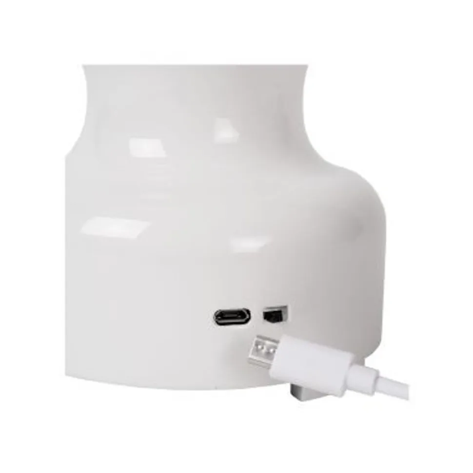 Lucide JASON Tafellamp-Wit-LED Dimb.-2W-3000K-3 StepDim