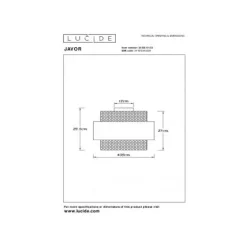 Lucide JAVOR Plafonnière-Groen-Ø38-1xE27-10W-Kunsts.