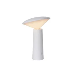Lucide JIVE Tafellamp Buiten-Wit-Ø13,7-LED Dimb.-3W