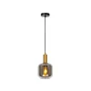 Lucide JOANET Hanglamp-Fumé-Ø16-1xE27-40W-Glas