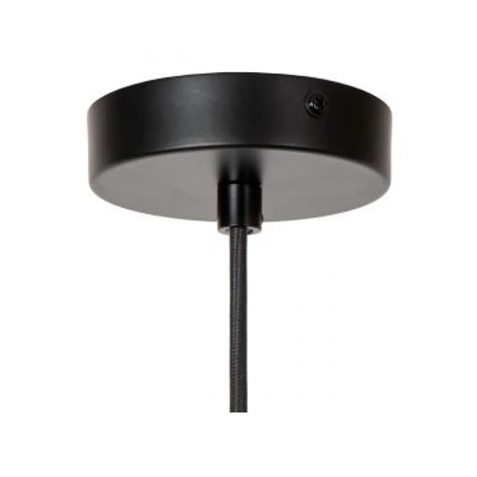 Lucide JOANET Hanglamp-Fumé-Ø16-1xE27-40W-Glas