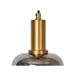 Lucide JOANET Hanglamp-Fumé-Ø16-1xE27-40W-Glas