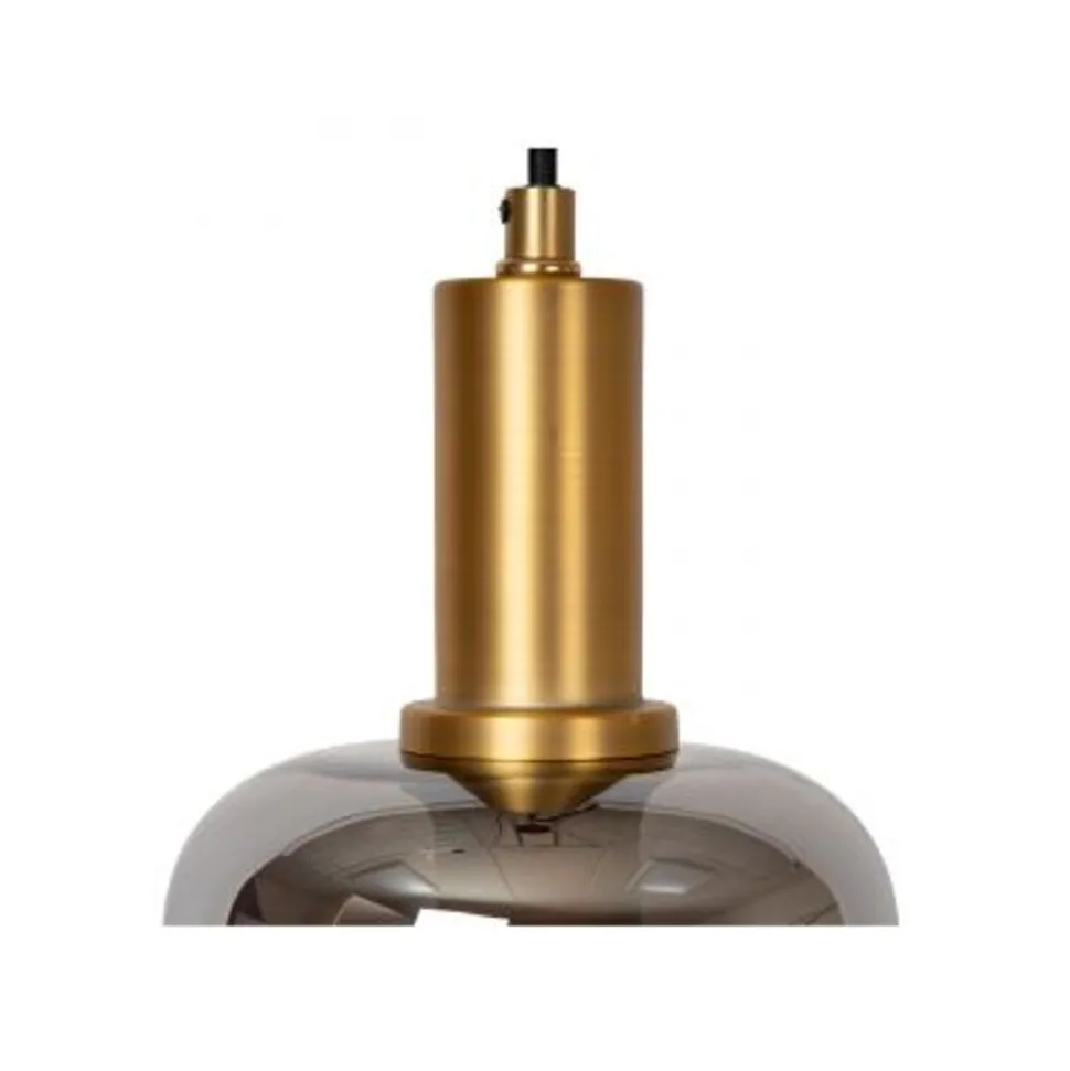 Lucide JOANET Hanglamp-Fumé-Ø16-1xE27-40W-Glas