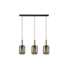 Lucide JOANET Hanglamp-Fumé-3xE27-40W-Glas