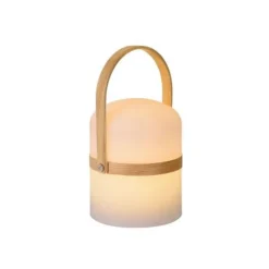 Lucide JOE - Tafellamp Buiten - Ø 14,5 cm - LED Dimb. - 1x3W 2800K - IP44 - Wit