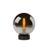 Lucide JORIT - Tafellamp - Ø 25 cm - 1xE27 - Fumé Lucide