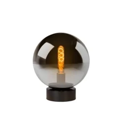 Lucide JORIT - Tafellamp - Ø 25 cm - 1xE27 - Fumé Lucide