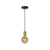 Lucide JOVA - Hanglamp - Ø 4,6 cm - 1xE27 - Mat Goud / Messing