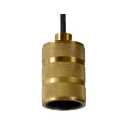 Lucide JOVA - Hanglamp - Ø 4,6 cm - 1xE27 - Mat Goud / Messing