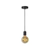 Lucide JOVA - Hanglamp - Ø 4,6 cm - 1xE27 - Zwart