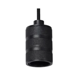 Lucide JOVA - Hanglamp - Ø 4,6 cm - 1xE27 - Zwart
