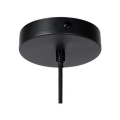 Lucide JOVA - Hanglamp - Ø 4,6 cm - 1xE27 - Zwart