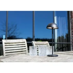 Lucide JOY Tafellamp Buiten-Zwart-Ø12-LED Dimb.-1,5W