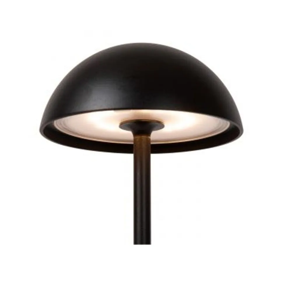 Lucide JOY Tafellamp Buiten-Zwart-Ø12-LED Dimb.-1,5W