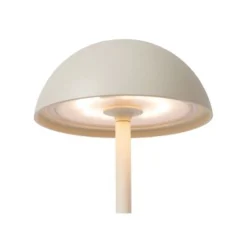 Lucide JOY Tafellamp Buiten-Wit-Ø12-LED Dimb.-1,5W-3000K