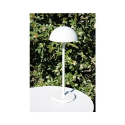 Lucide JOY Tafellamp Buiten-Wit-Ø12-LED Dimb.-1,5W-3000K