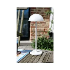 Lucide JOY Tafellamp Buiten-Wit-Ø12-LED Dimb.-1,5W-3000K