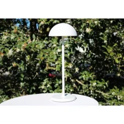 Lucide JOY Tafellamp Buiten-Wit-Ø12-LED Dimb.-1,5W-3000K