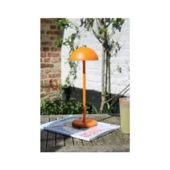Lucide JOY Tafellamp Buiten-Oranje-Ø12-LED Dimb.-1,5W