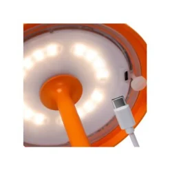 Lucide JOY Tafellamp Buiten-Oranje-Ø12-LED Dimb.-1,5W