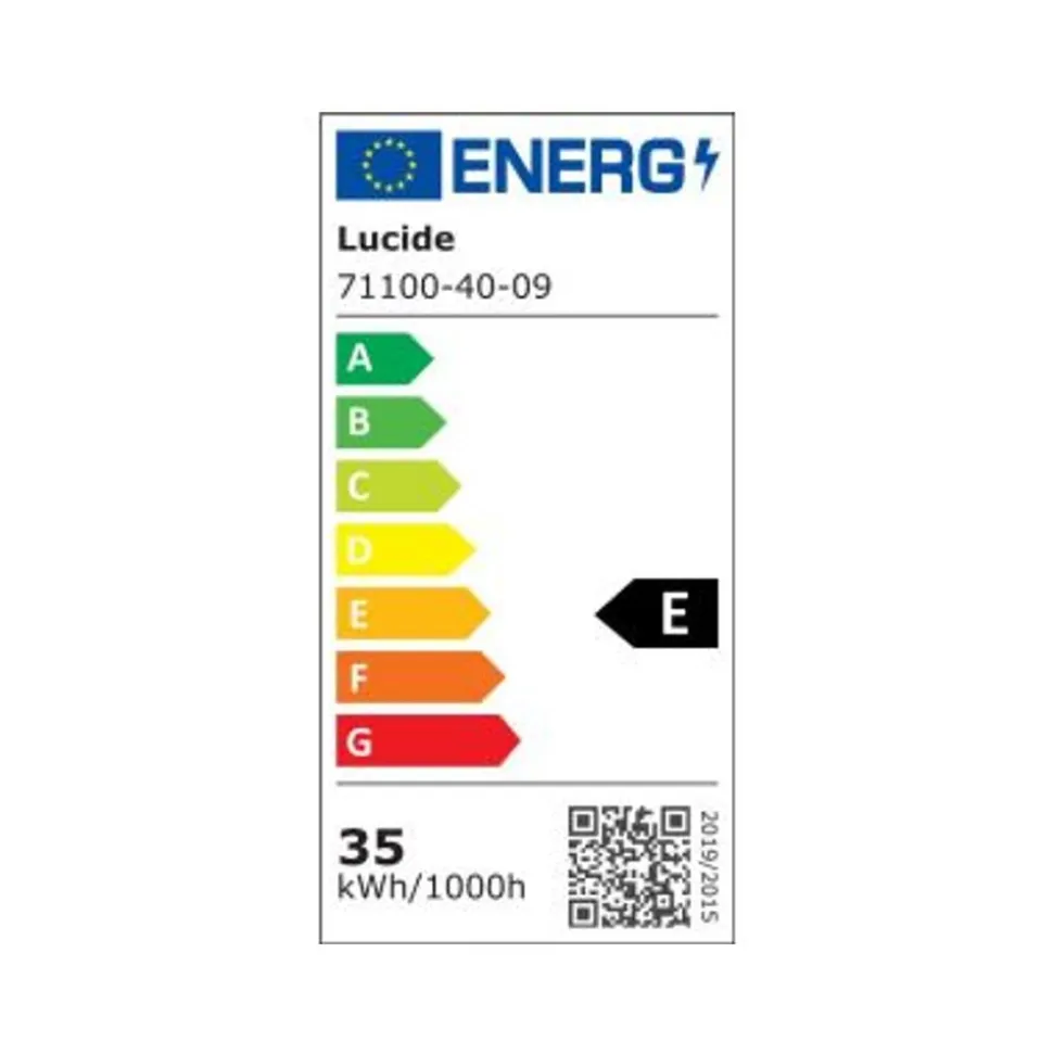 Lucide JUBEL Plafonnière-Zwart .-Ø40-LED Dimb.-5W-2700K