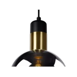 Lucide JULIUS Hanglamp 1x E27 Ø 28cm Smoke Glas
