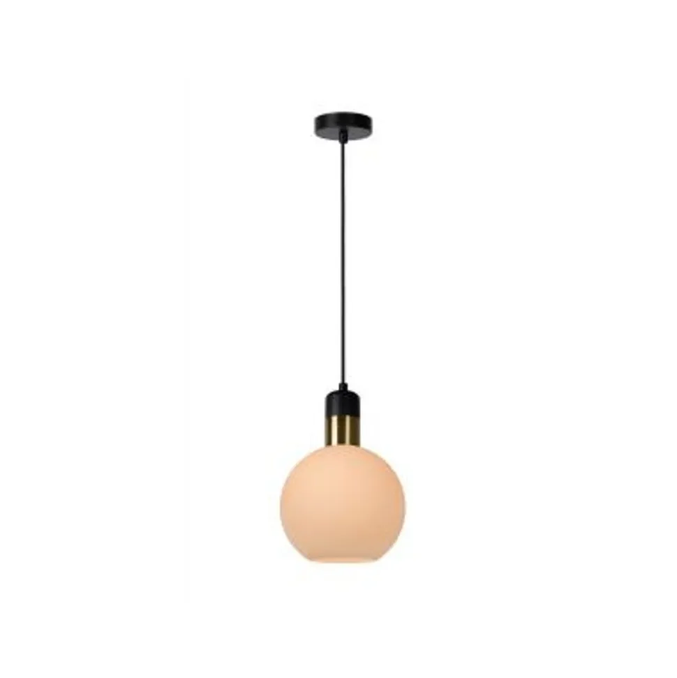 Lucide JULIUS Hanglamp-Opaal-Ø20-1xE27-40W-Glas