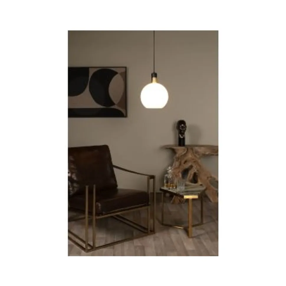 Lucide JULIUS Hanglamp-Opaal-Ø20-1xE27-40W-Glas