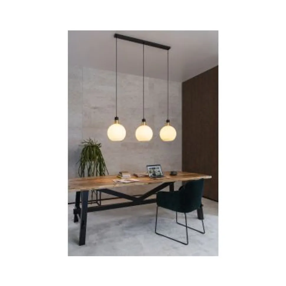 Lucide JULIUS Hanglamp-Opaal-3xE27-40W-Glas