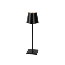 Lucide JUSTIN - Tafellamp Buiten - Ø 11 cm - LED Dimb. - 1x2,2W 3000K - IP54 - Zwart