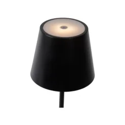 Lucide JUSTIN - Tafellamp Buiten - Ø 11 cm - LED Dimb. - 1x2,2W 3000K - IP54 - Zwart