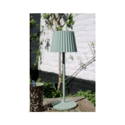 Lucide JUSTINE Tafellamp Buiten-Groen-LED Dimb.-2W-2700K