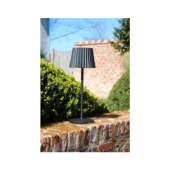 Lucide JUSTINE Tafellamp Buiten-Zwart-LED Dimb.-2W-2700K