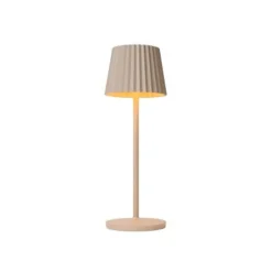 Lucide JUSTINE Tafellamp Buiten-Beige-LED Dimb.-2W-2700K