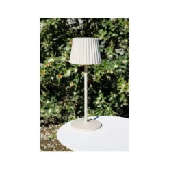 Lucide JUSTINE Tafellamp Buiten-Beige-LED Dimb.-2W-2700K