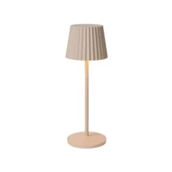 Lucide JUSTINE Tafellamp Buiten-Beige-LED Dimb.-2W-2700K