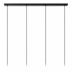 Lucide KALA - Hanglamp - 4xE14 - Taupe